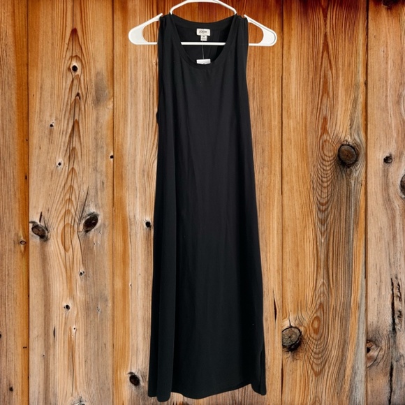 J. Crew Dresses & Skirts - WT! J. Crew Sleeveless Open Back Midi Dress Size Medium in Black